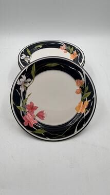 Sangostone 7 5/8” Salad Plate Sango #3665 Memories Set of 6